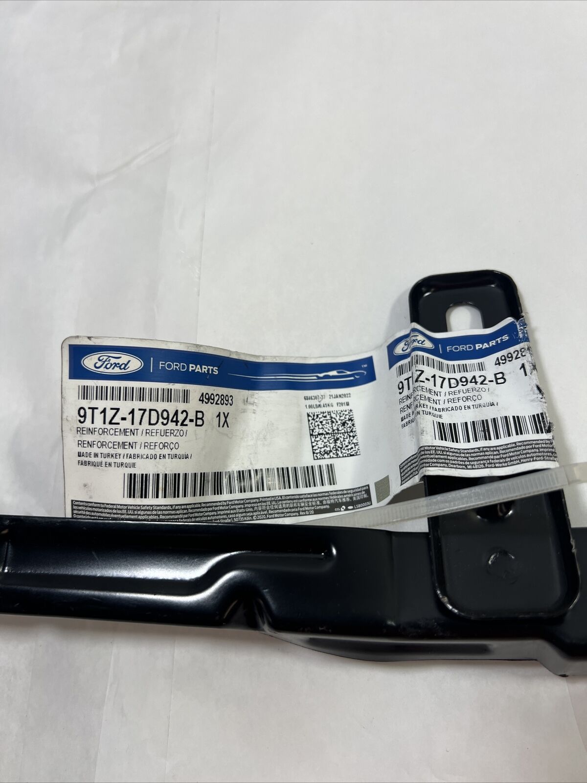 Genuine OEM Ford Transit Connect Impact Bar Bracket 2010-2013 9T1Z17D942B