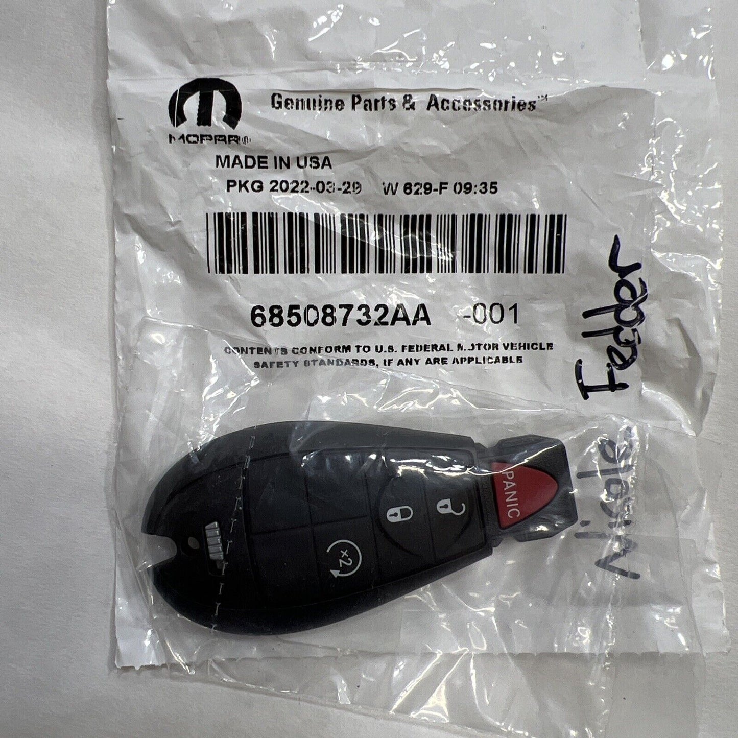 New OEM Genuine Mopar Cherokee 14-22 Transmitter Integrated Key FOB 68508732AA