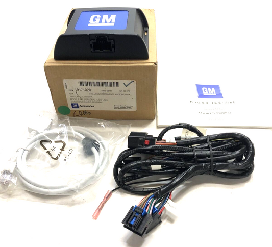 New Genuine OEM GM Personal Audio Link Kit 19171042 GMC Acadia