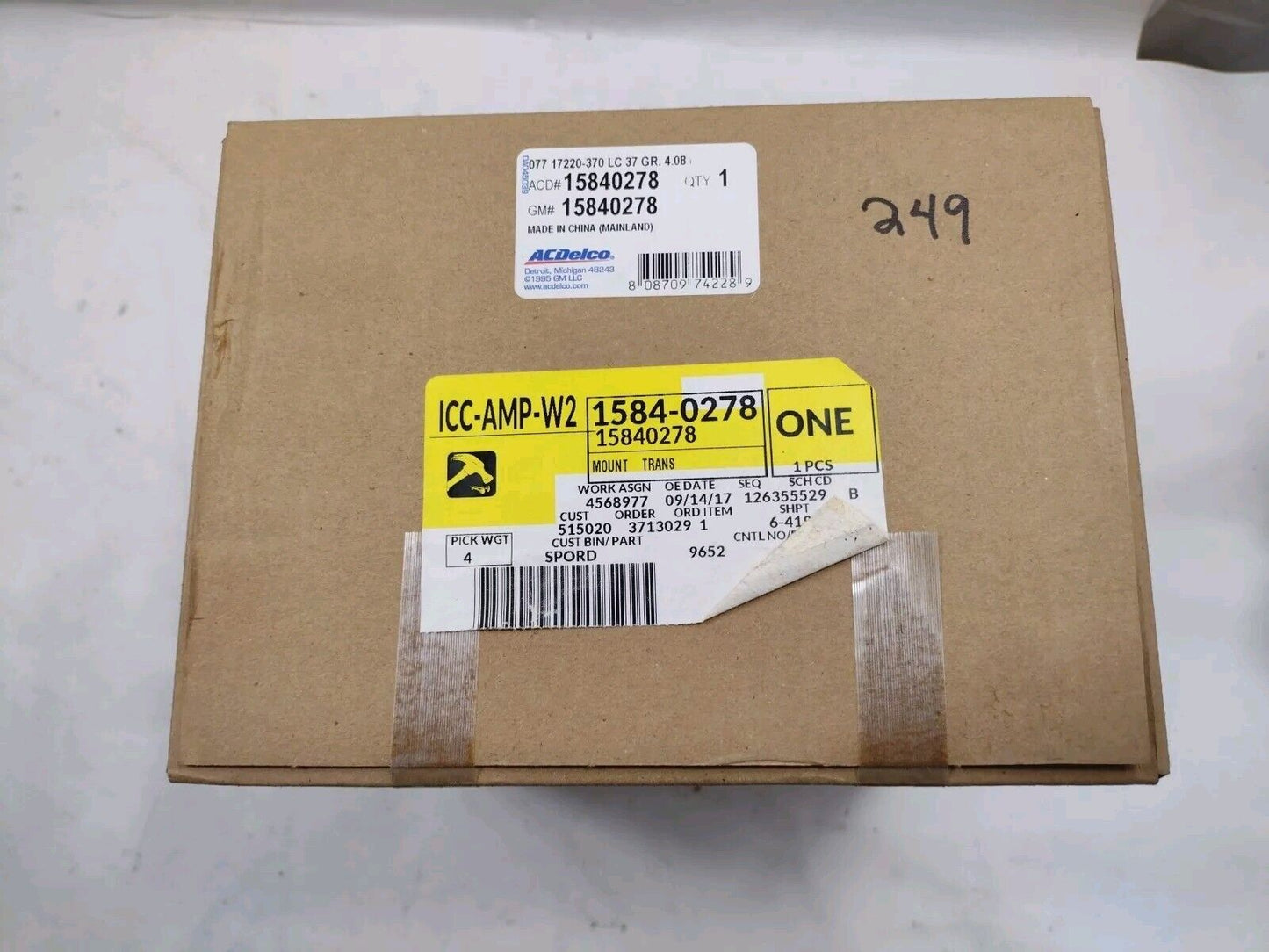 Genuine OEM GM GMC Yukon Automatic Transmission Mount 2007-2014 15840278