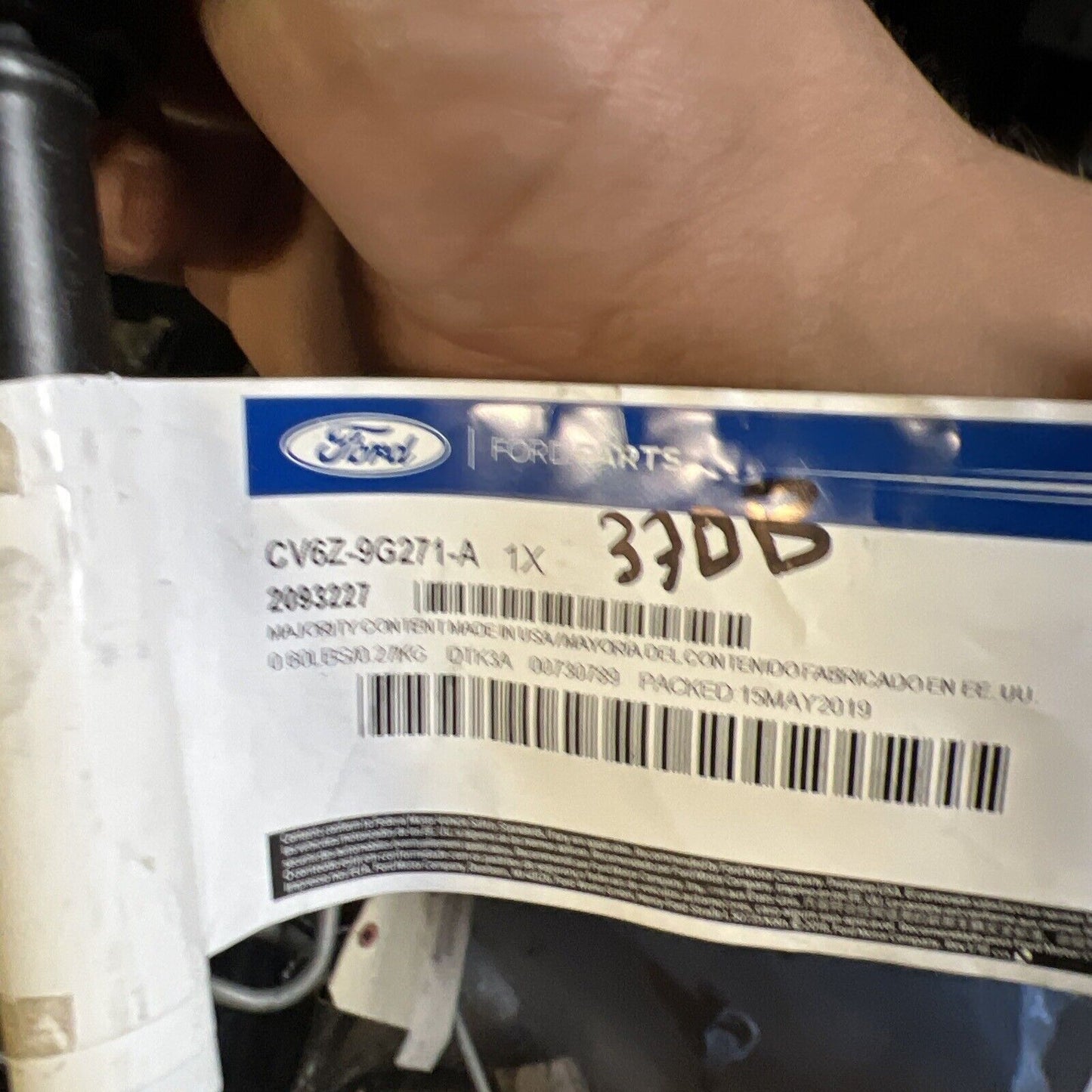 New OEM Genuine Ford Escape 2013-2019 Vapor Hose Connecting CV6Z9G271A