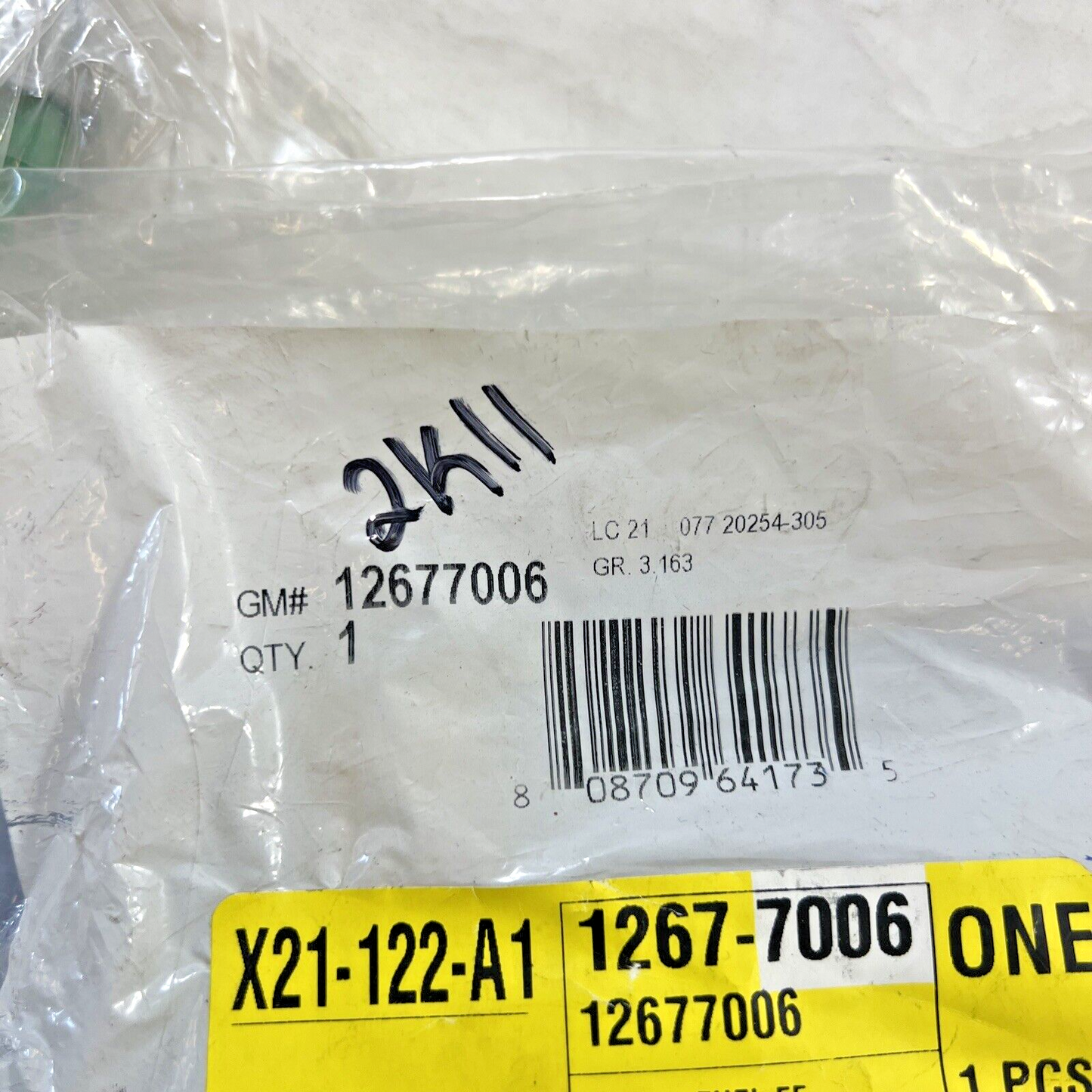 Genuine OEM GM Chevrolet Corvette Express 2500 Fuel Feed Line 2020-2024 12677006