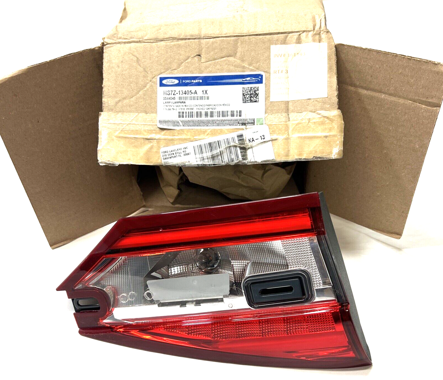 New OEM Genuine Ford Fusion 2017-2018 Backup Lamp Assembly HS7Z13405A