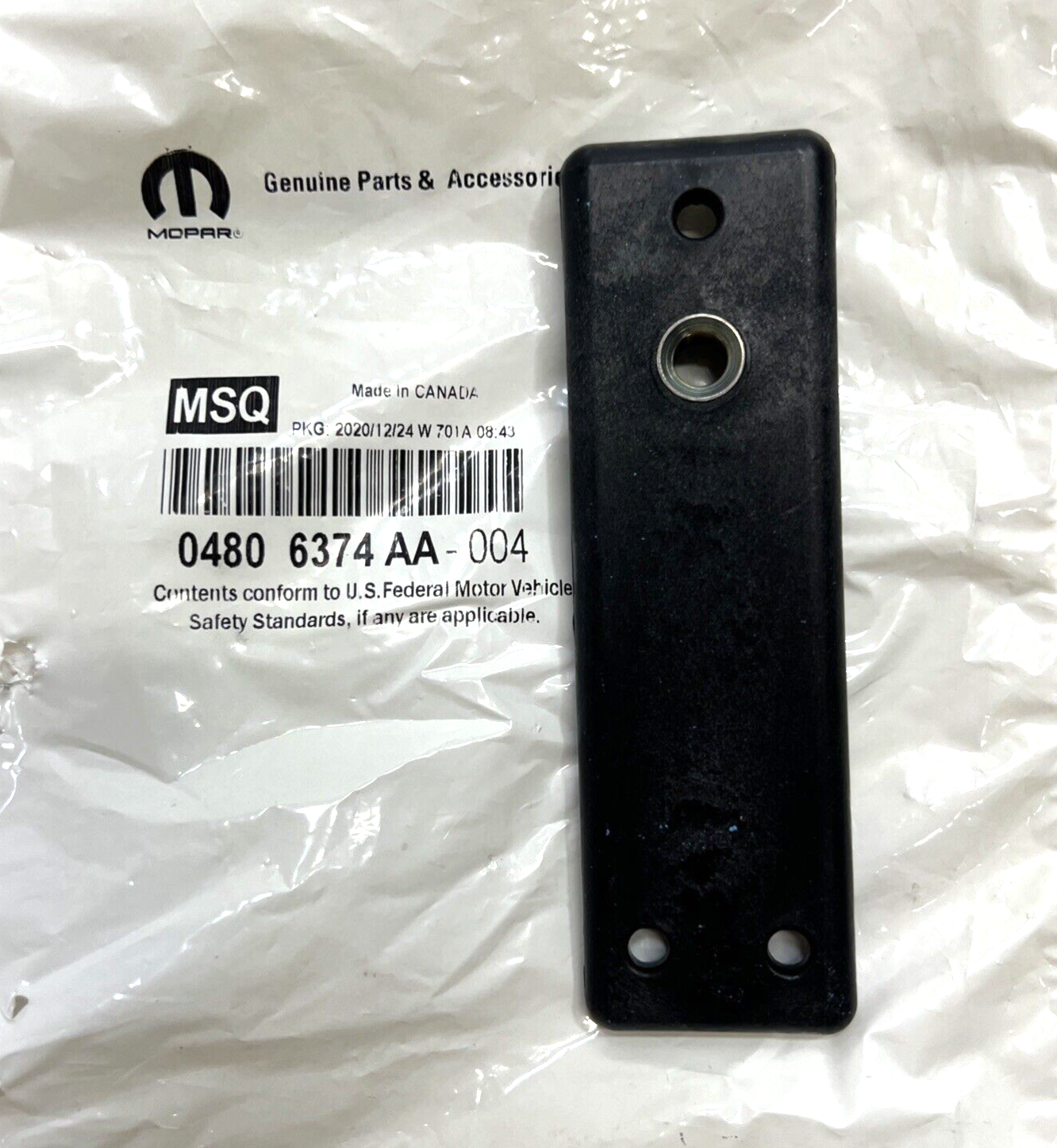 New OEM Genuine Mopar 300 2008-2010 Fascia Support Bumper Bracket 4806374AA