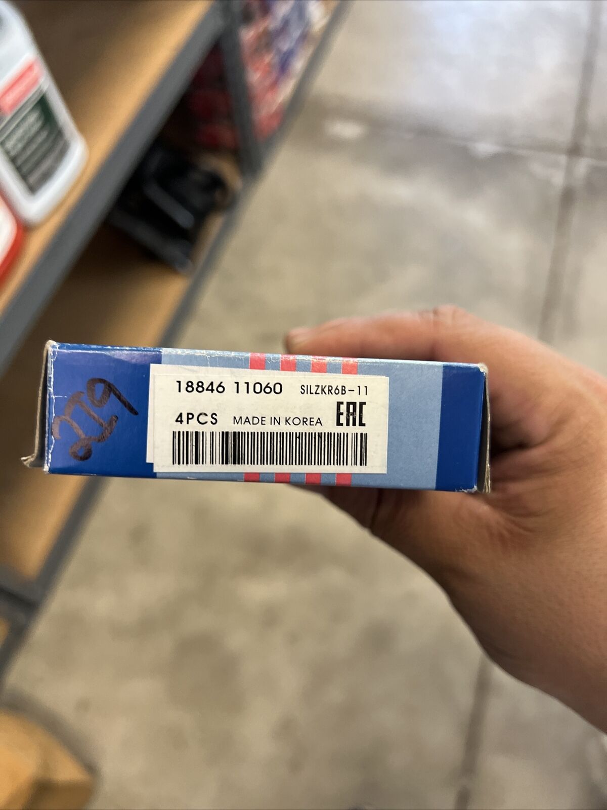 Genuine OEM Hyundai Soul Pack of 4 Iridium Spark Plugs Kia 2012-2013 1884611060