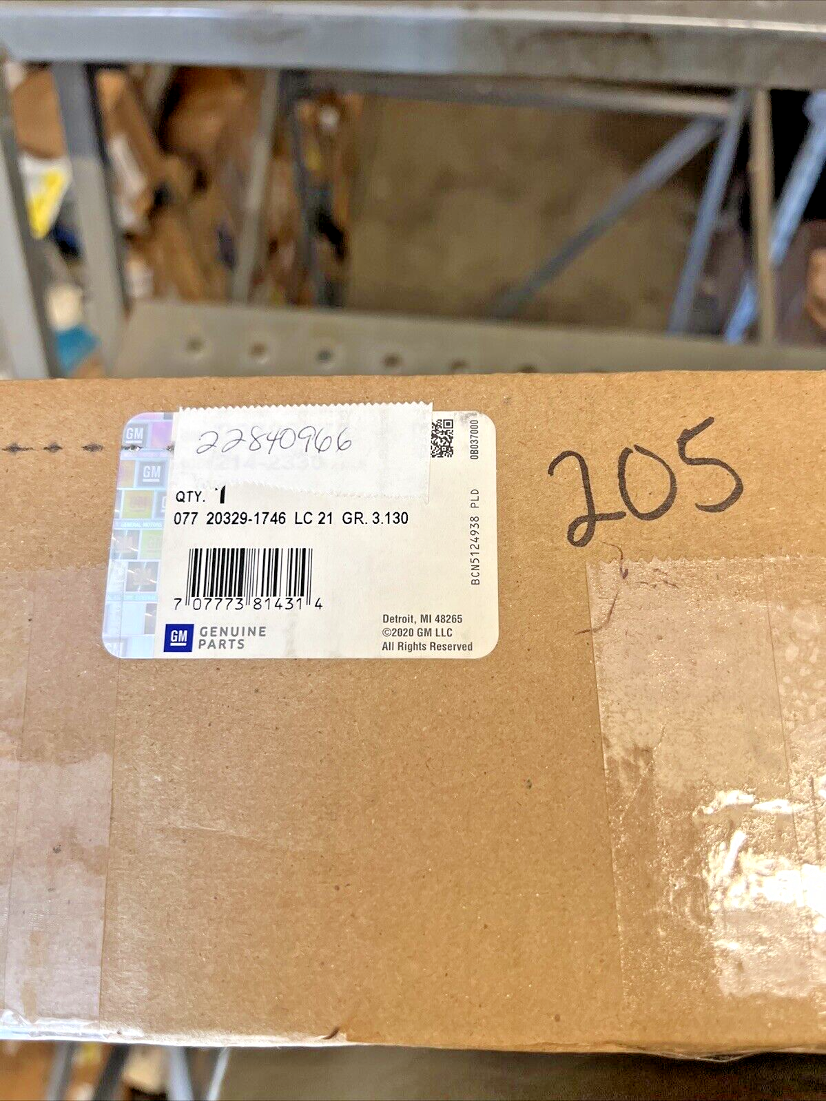 Genuine OEM GM Chevrolet Vapor Canister Vent Solenoid 2011-2019 22840966