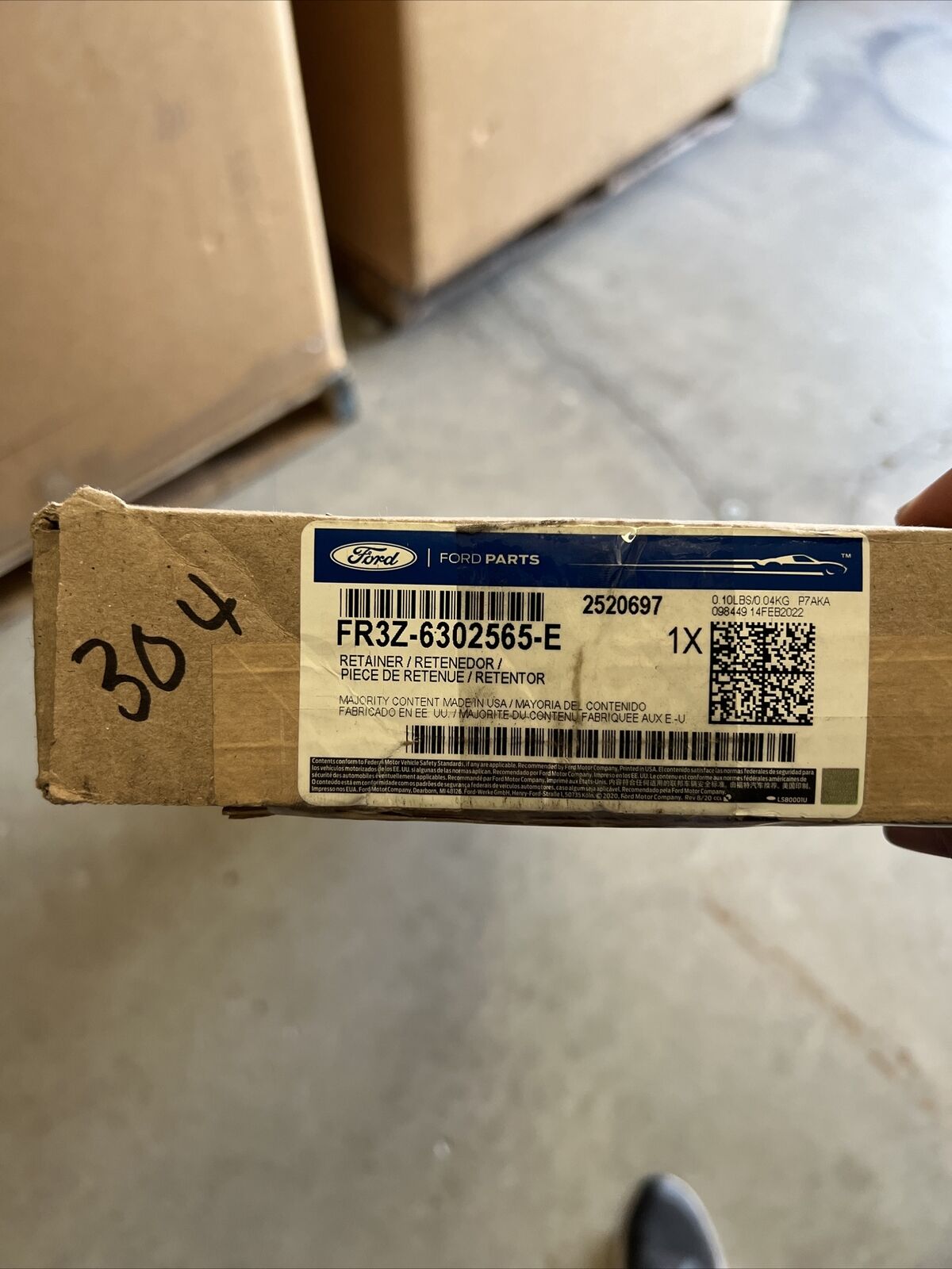 New OEM Ford Mustang Left Side Roof Molding Retainer Weatherstrip FR3Z-6302565-E