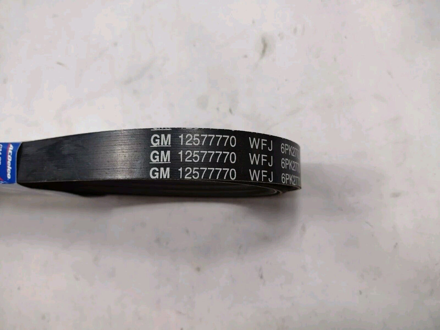 Genuine OEM GM Chevy Impala V-Ribbed Serpentine Belt 2006-2011 12577770