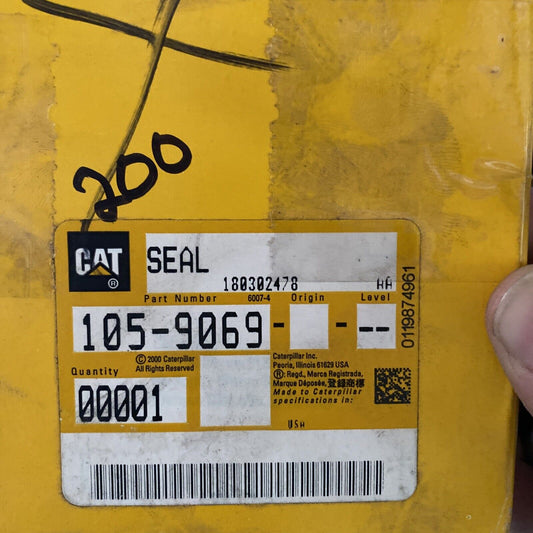 New GENUINE OEM CAT Seal Caterpillar 105-9069