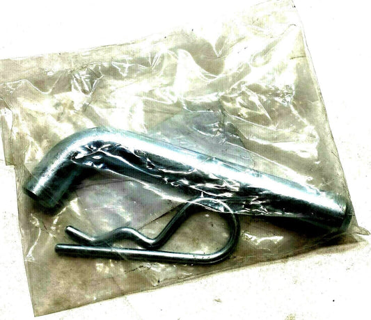 New Buyers 5/8 Clear Zinc plated Hitch Pin W / Hair-Pin Cotter HP6253WC