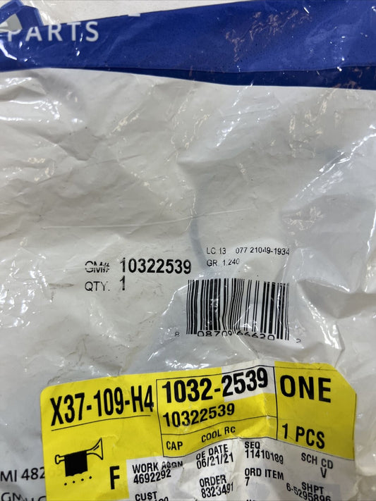 Genuine OEM GM Enclave Engine Coolant Reservoir Cap Cover 1999-2017 10322539