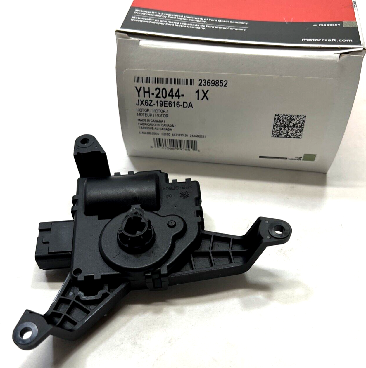 New OEM Genuine Ford Motorcraft YH-2044 HVAC Door Motor Assembly JX6Z-19E616-DA