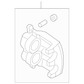 Genuine OEM Ford F-250 F-350 Rear Left Driver Side Brake Caliper 05-12 BRCF199