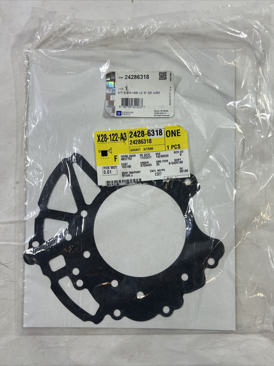 Genuine OEM GM Automatic Transmission Front Support Cover Gasket 24286318