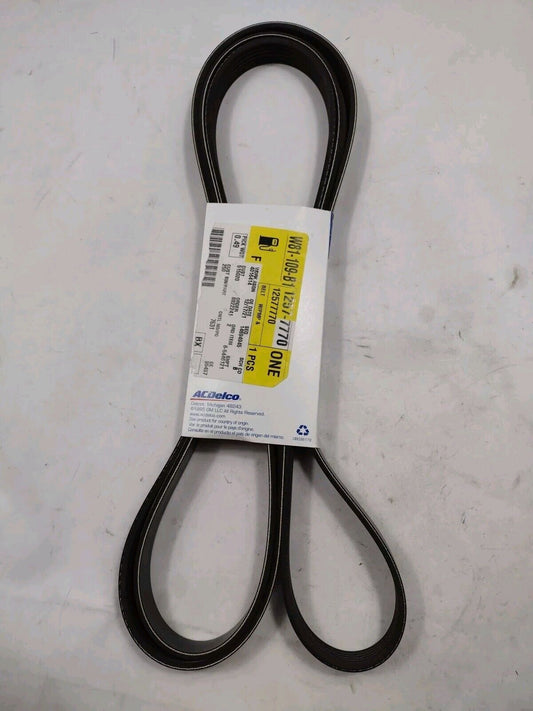 Genuine OEM GM Chevy Impala V-Ribbed Serpentine Belt 2006-2011 12577770