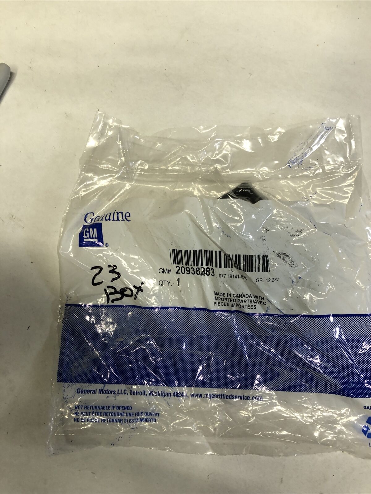 New OEM GM Terrain 2010-2017 Rear Body-Reinforcement Panel 20938283