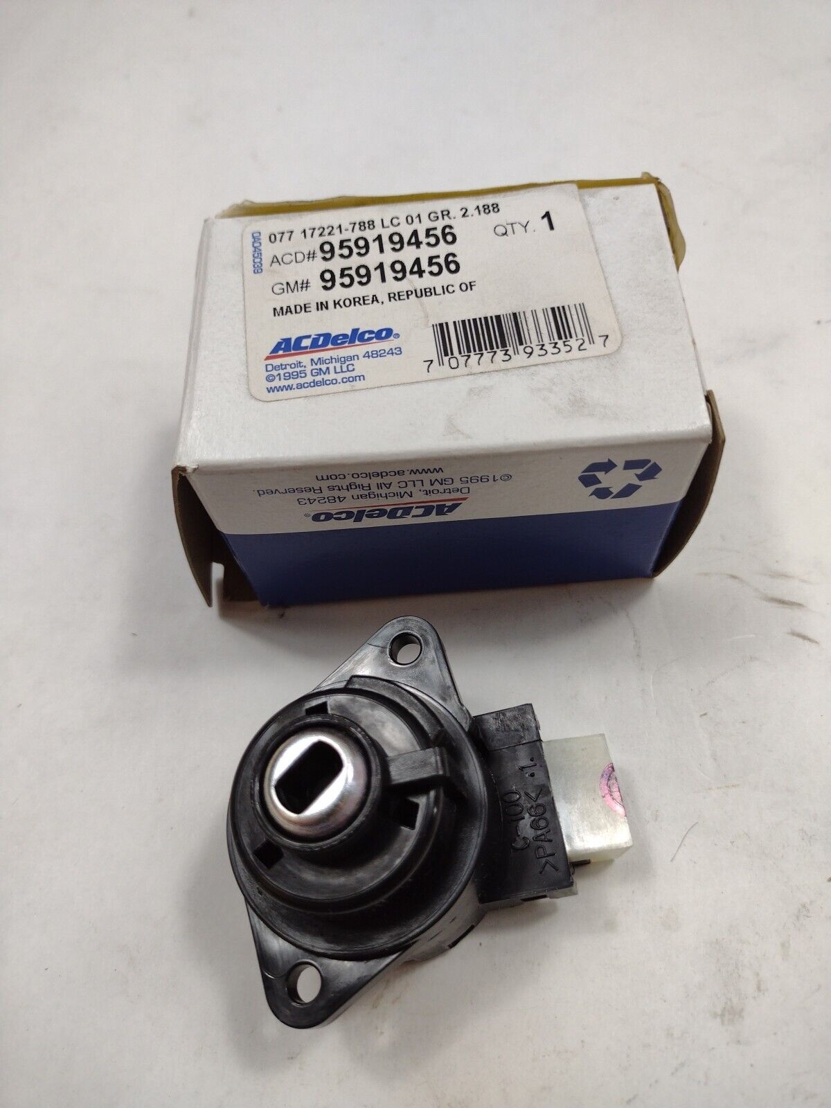 Ignition Switch  ACDelco GM OE/GM Genuine Parts  95919456