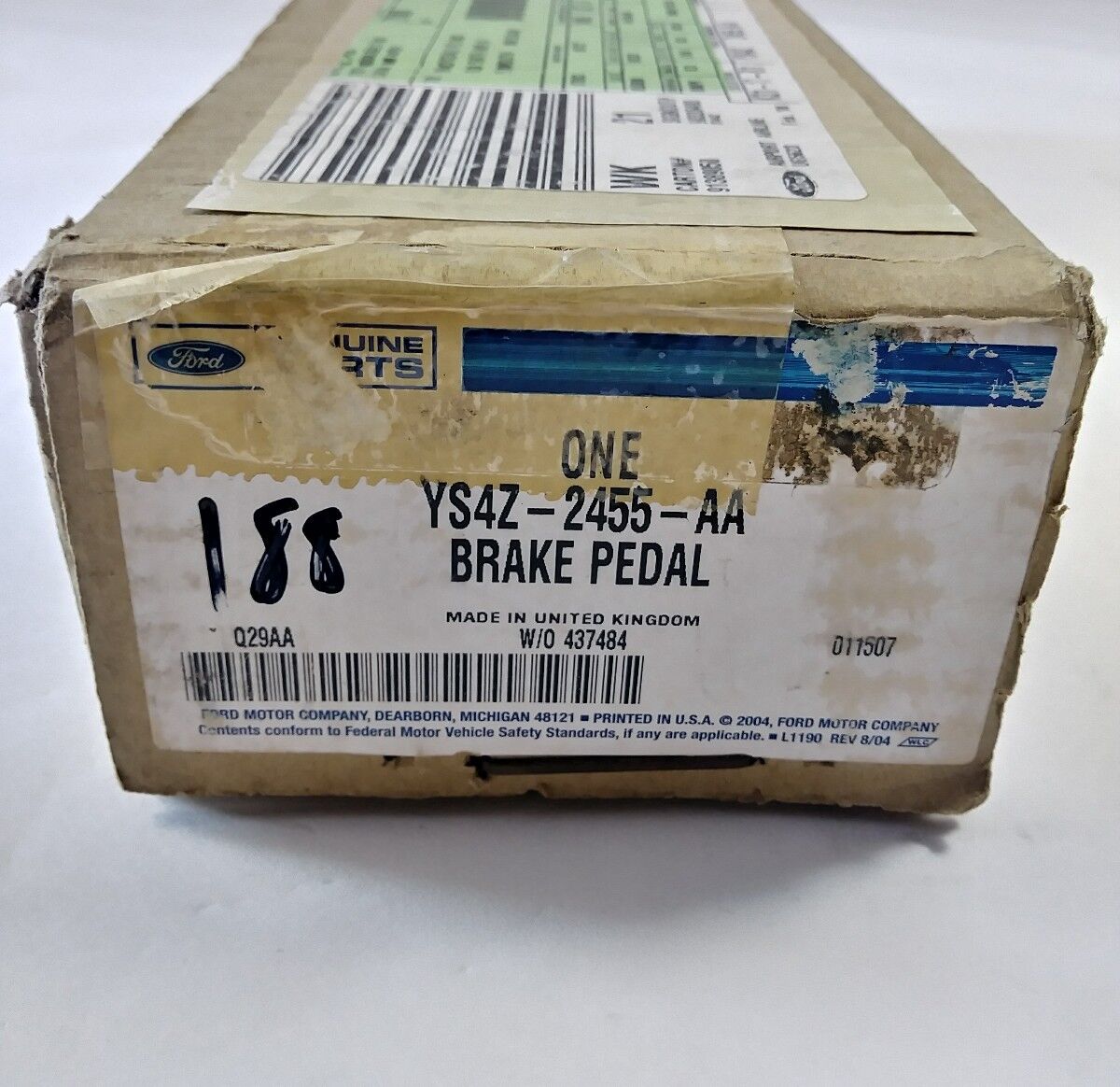 New OEM Ford Focus Brake Pedal GENUINE 2000-2007 YS4Z-2455-AA