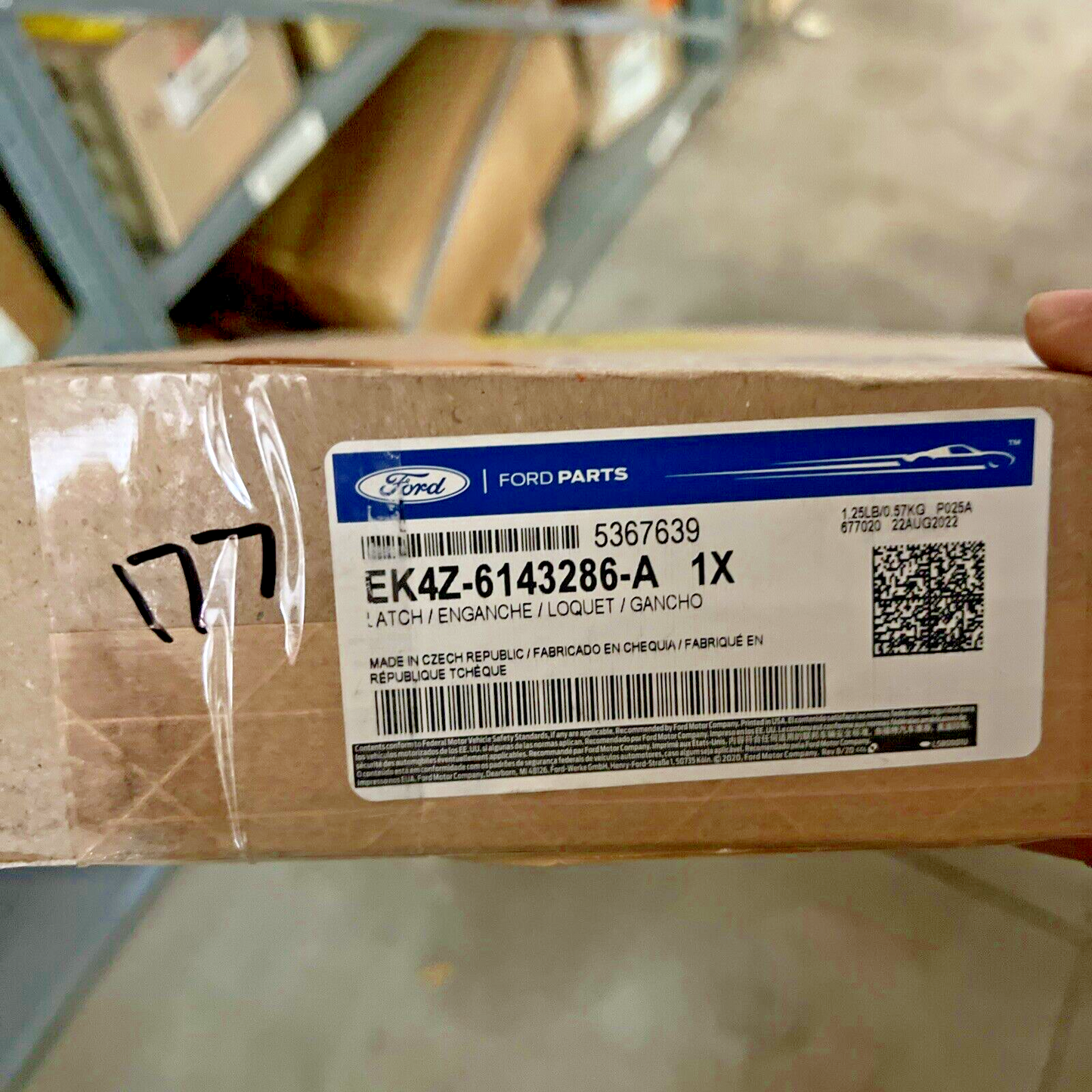 Genuine OEM Ford Transit Right Tailgate Upper Latch Assembly 15-23 EK4Z6143286A