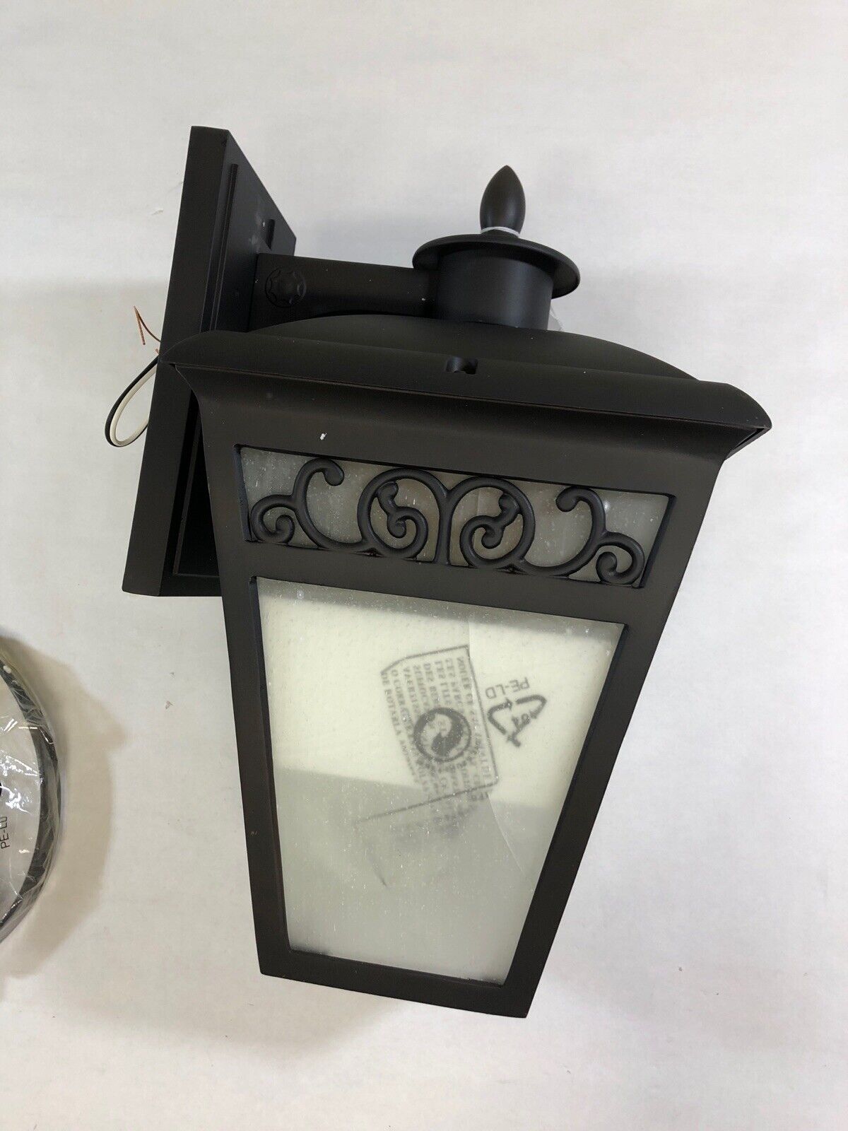 Kichler 49613OZ Park Row 1 Light 20 inch Olde Bronze Outdoor Wall Lantern