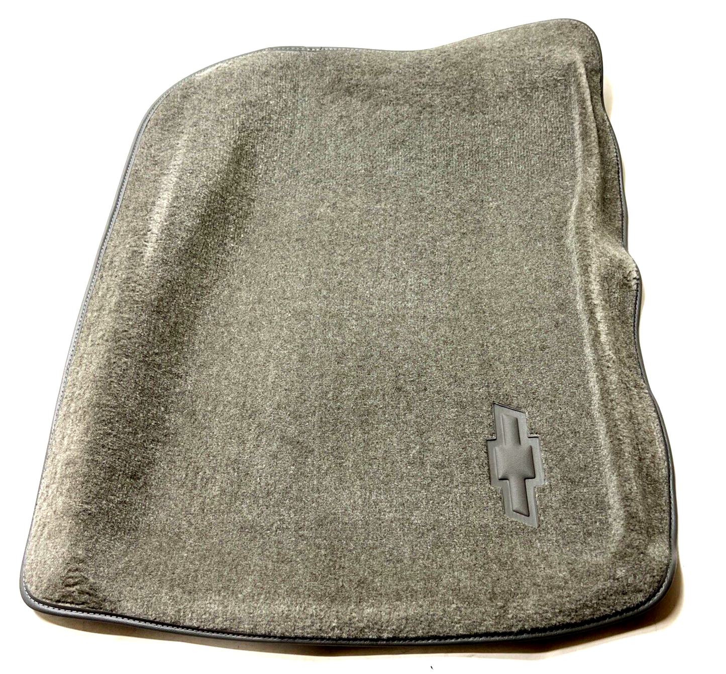 New OEM Genuine GM Front Floor Mat Molded Edge M.D.Pewter II 12497626