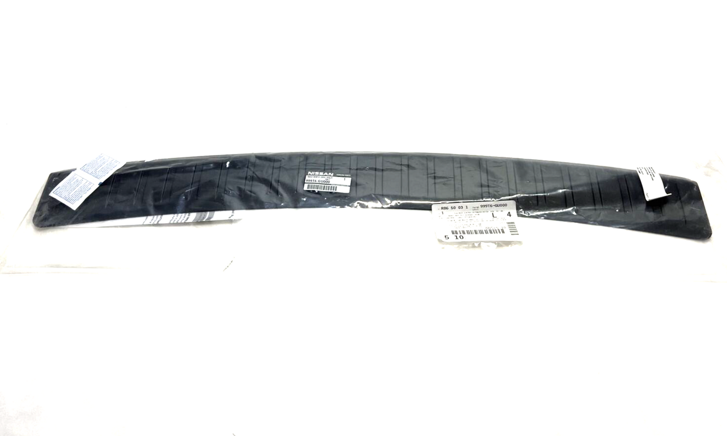 New OEM Genuine Nissan 2008-2015 Rear Bumper Scratch Protector Black 999T6GU000