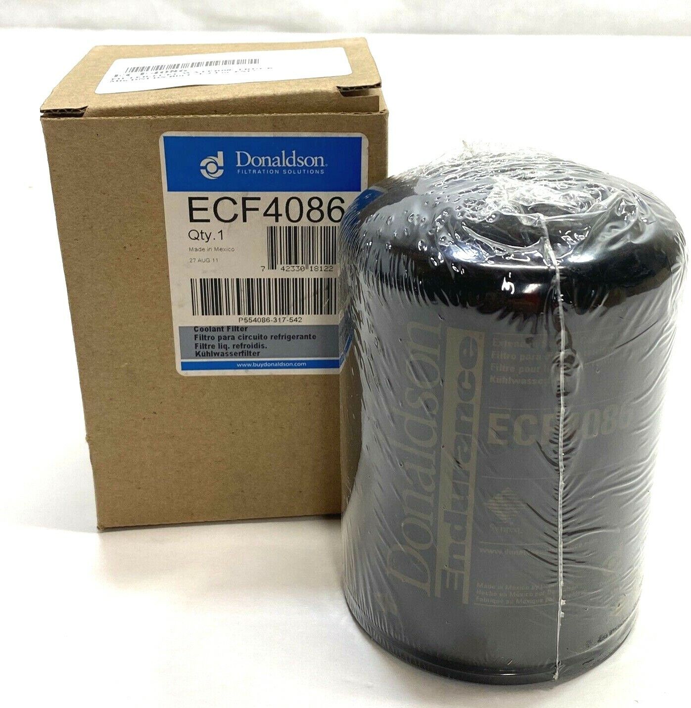 New Genuine Donaldson Coolant Filter  ECF4086