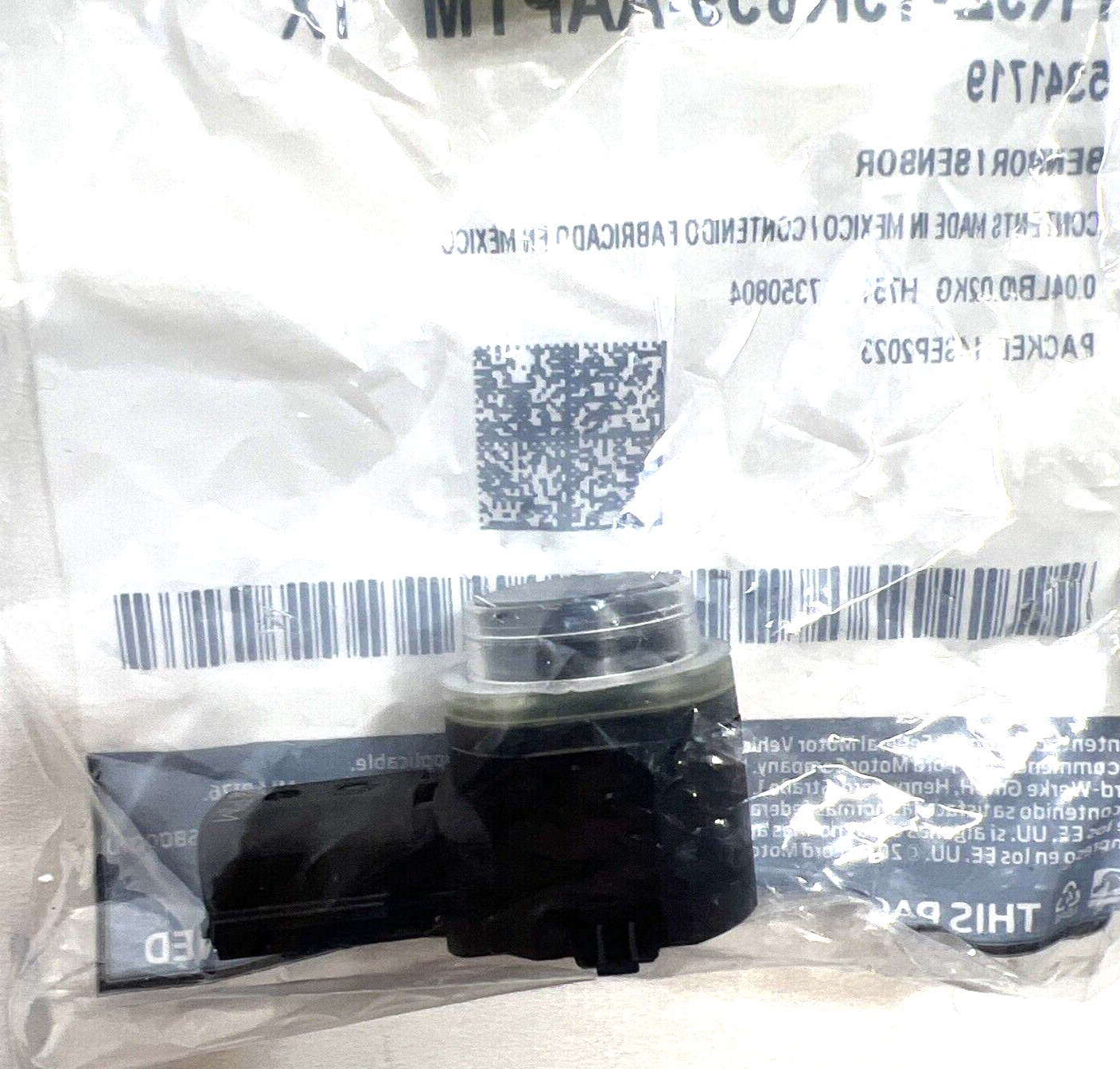 New OEM Genuine Ford Fusion 2015-2020 Auto Parking Sensor FR3Z15K859AAPTM