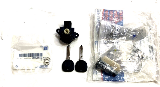 New OEM GM Ignition Lock Cylinder Kit 23240429