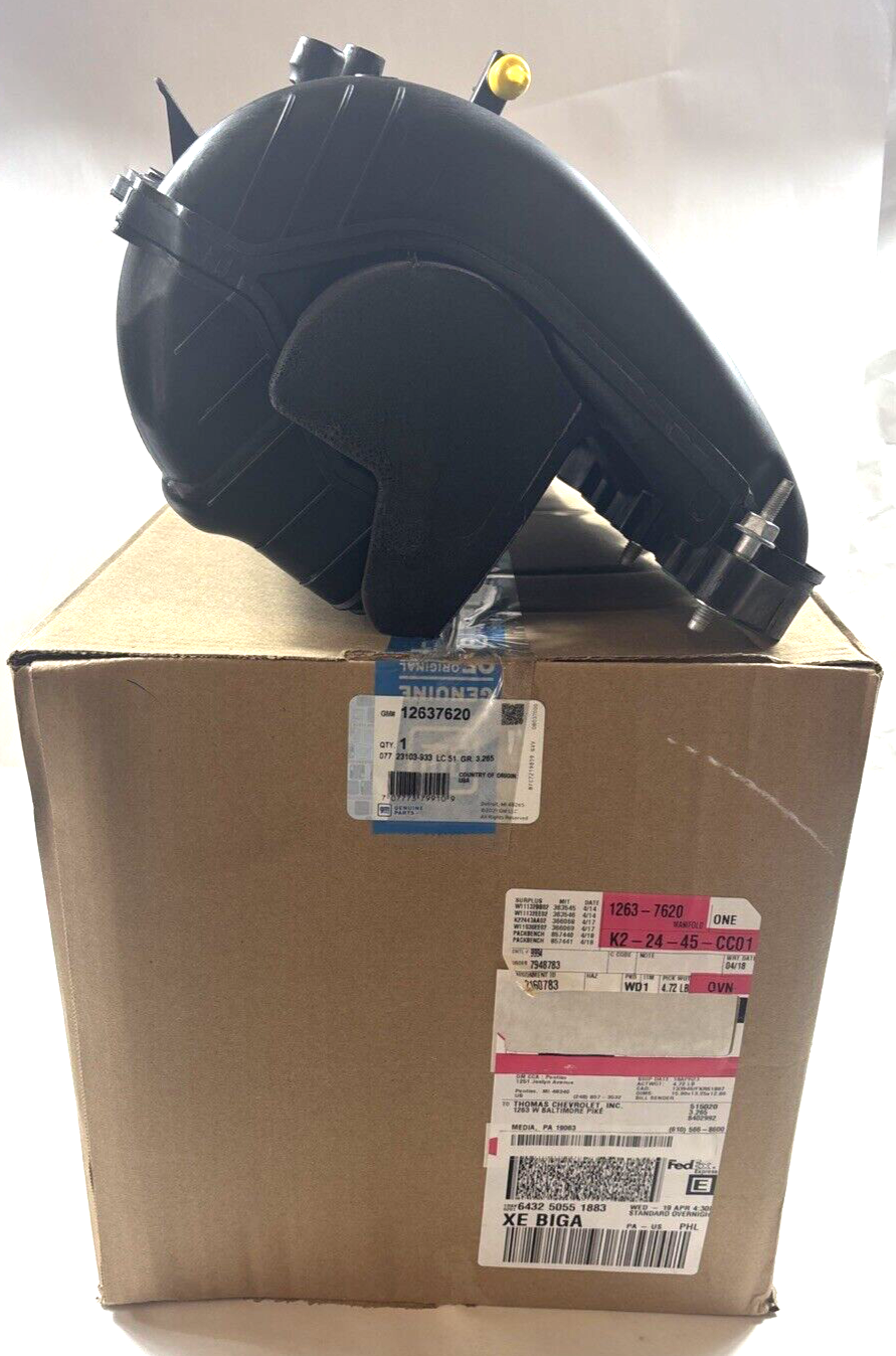 Genuine OEM GM Buick Regal Intake Manifold 2010-2017 12637620