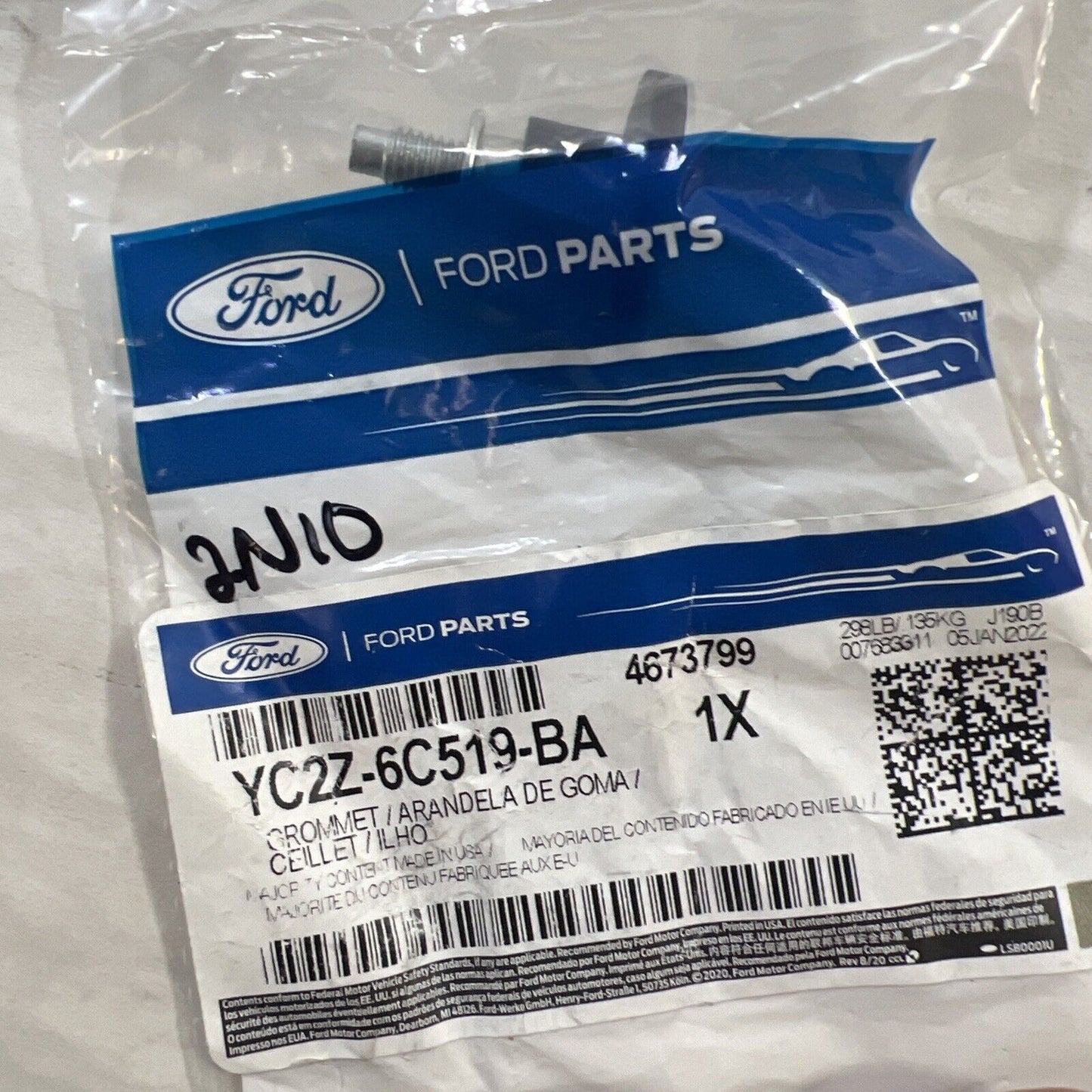 1* Genuine OEM Ford E-350 F-250 Engine Valve Cover Grommet 1997-2016 YC2Z6C519BA
