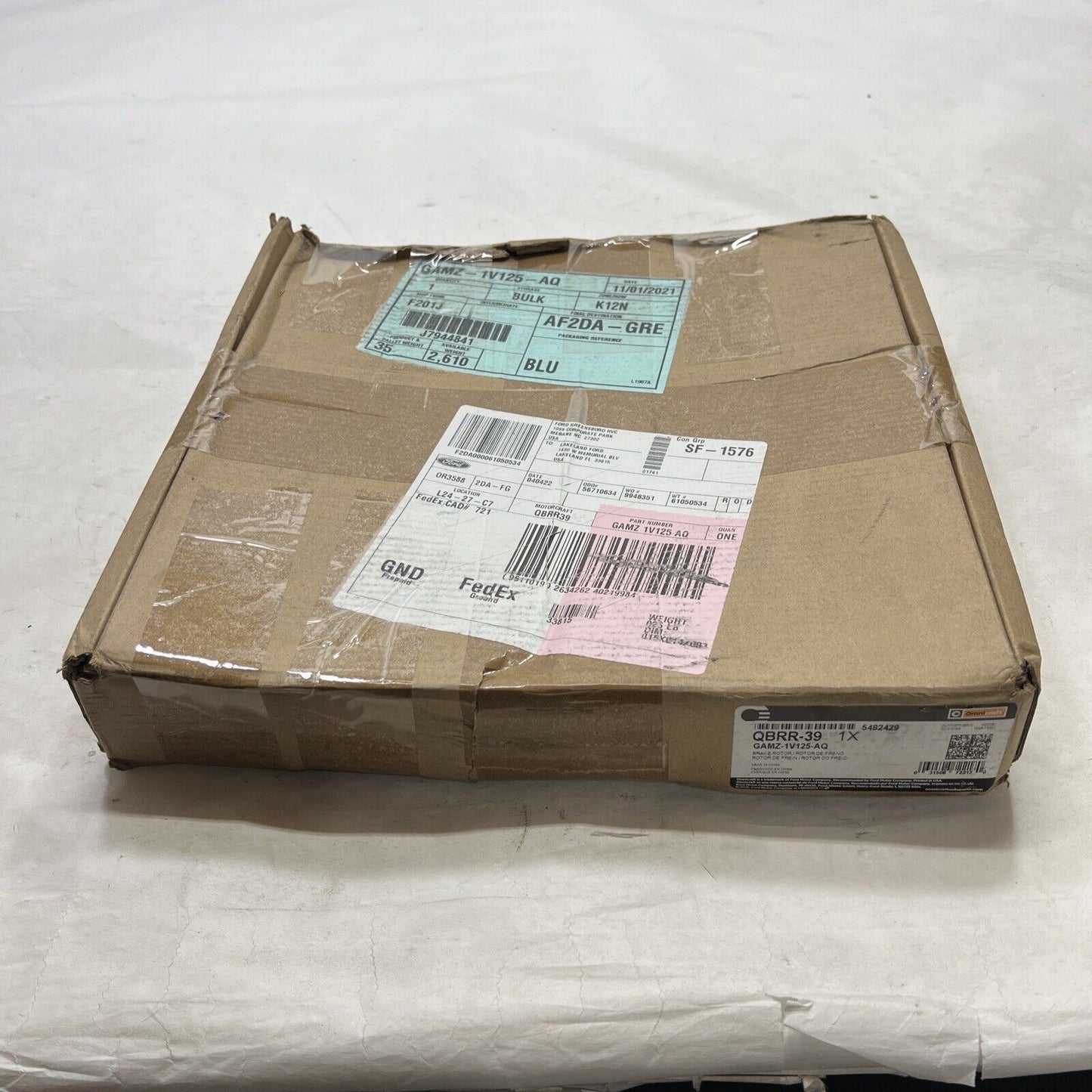 New OEM Genuine Omnicraft Disc Brake Rotor QBRR39