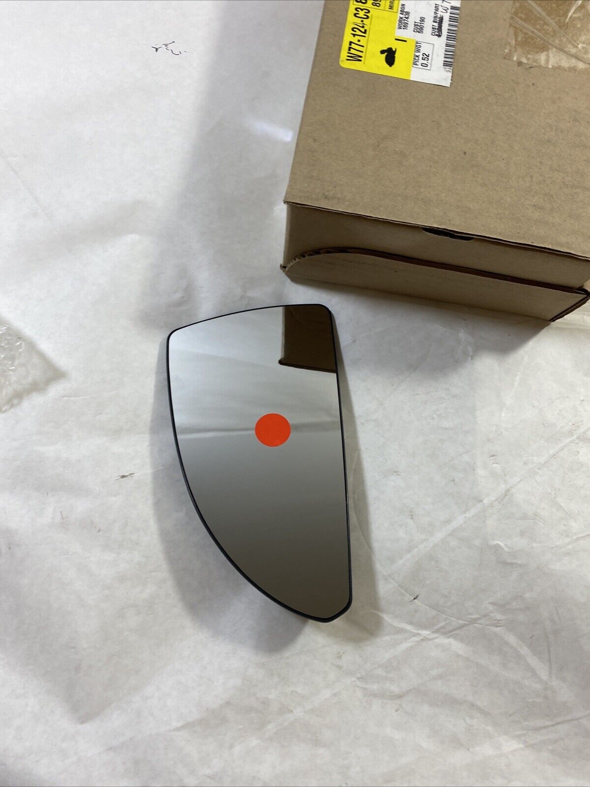 Genuine OEM GM Chevrolet Impala Left Side View Mirror Glass w/Plate 89046149