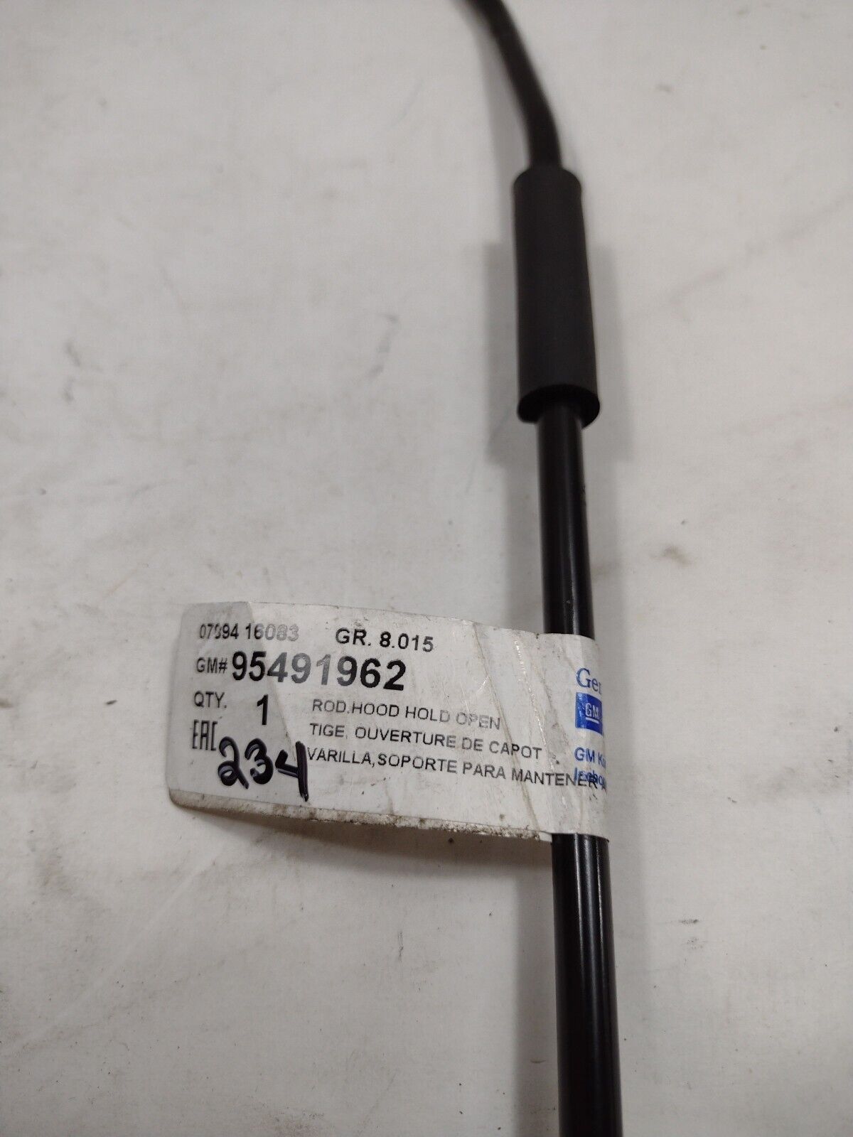 GM Genuine Parts 95491962 Hood / Trunk Prop Rod