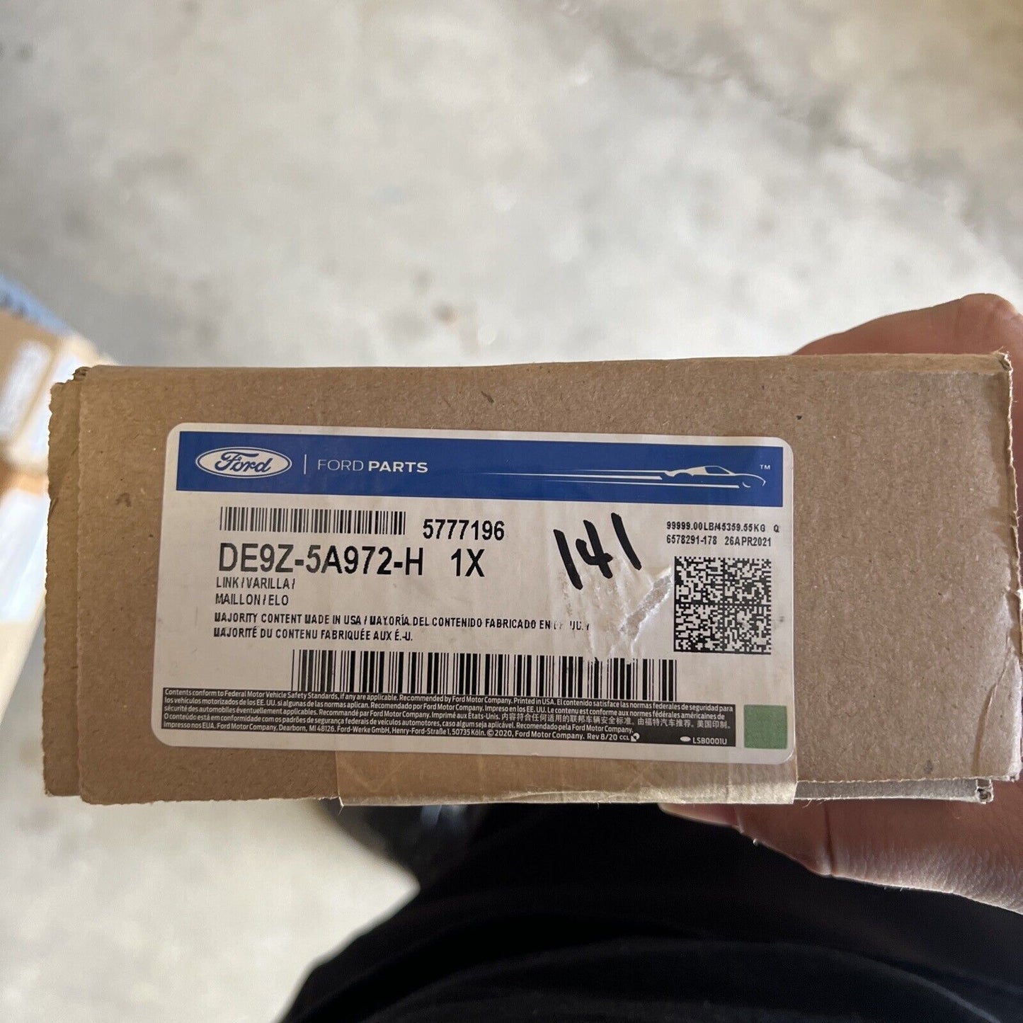 New OEM Genuine Ford Link DE9Z5A972H