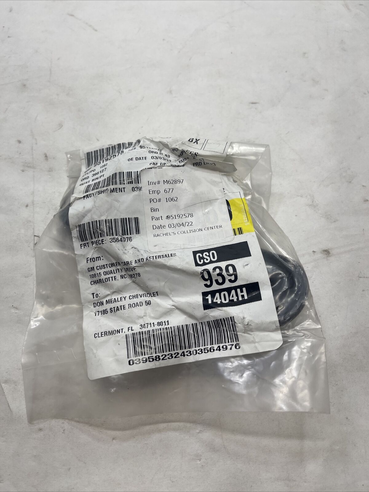 New OEM Genuine GM Vue 2008-2015 Radiator Upper Bracket 95192578