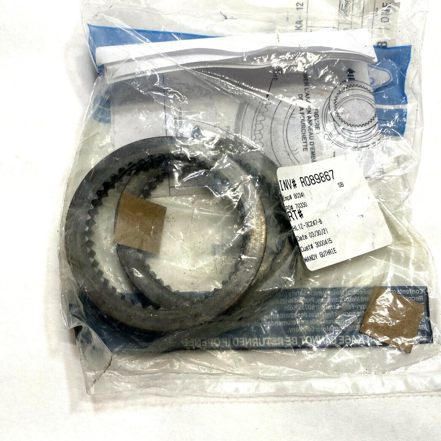 New Ford F150 Expedition 13-18 Differential Actuator Clutch Ring Kit HL1Z3C247B