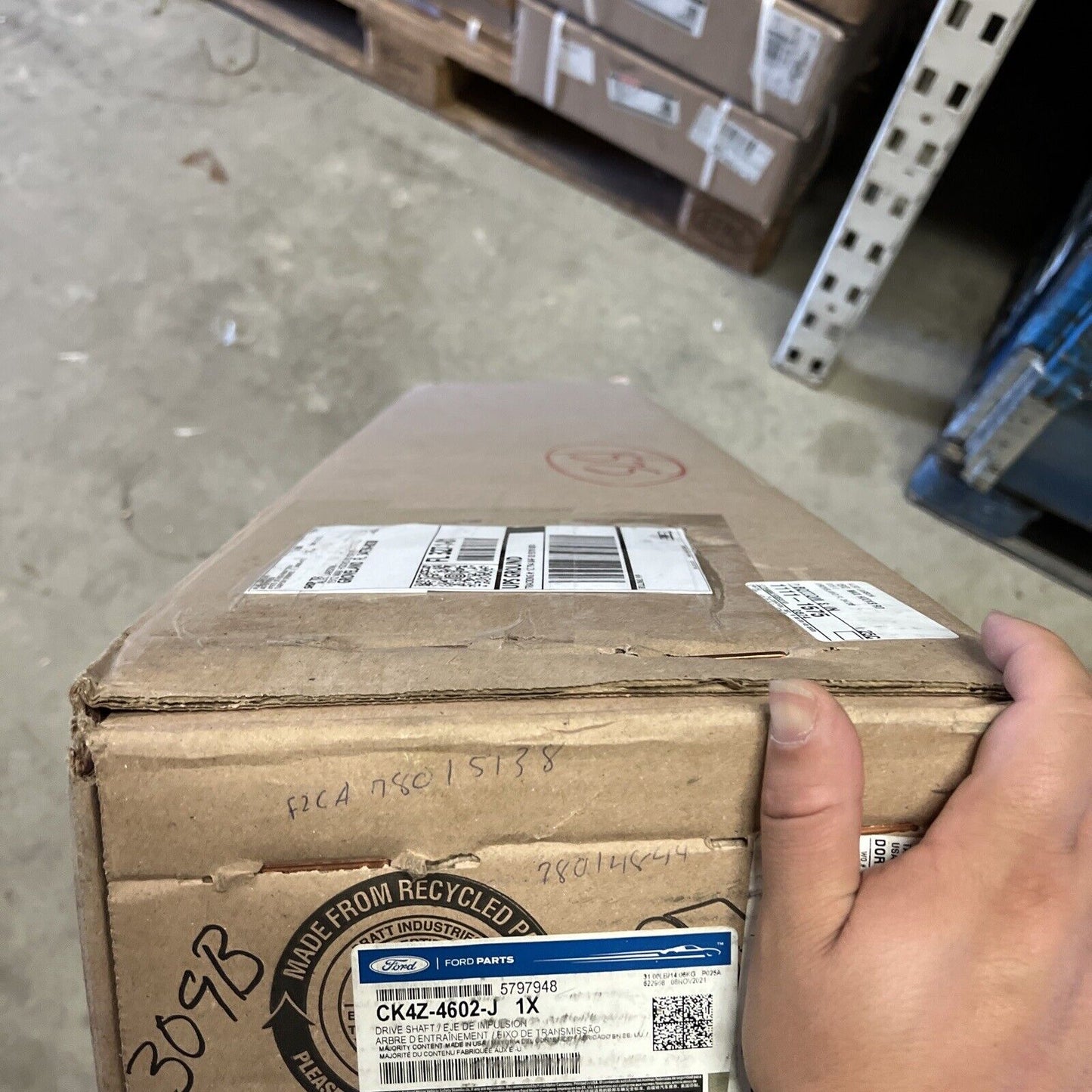 New OEM Genuine Ford Drive Shaft Assembly CK4Z4602J