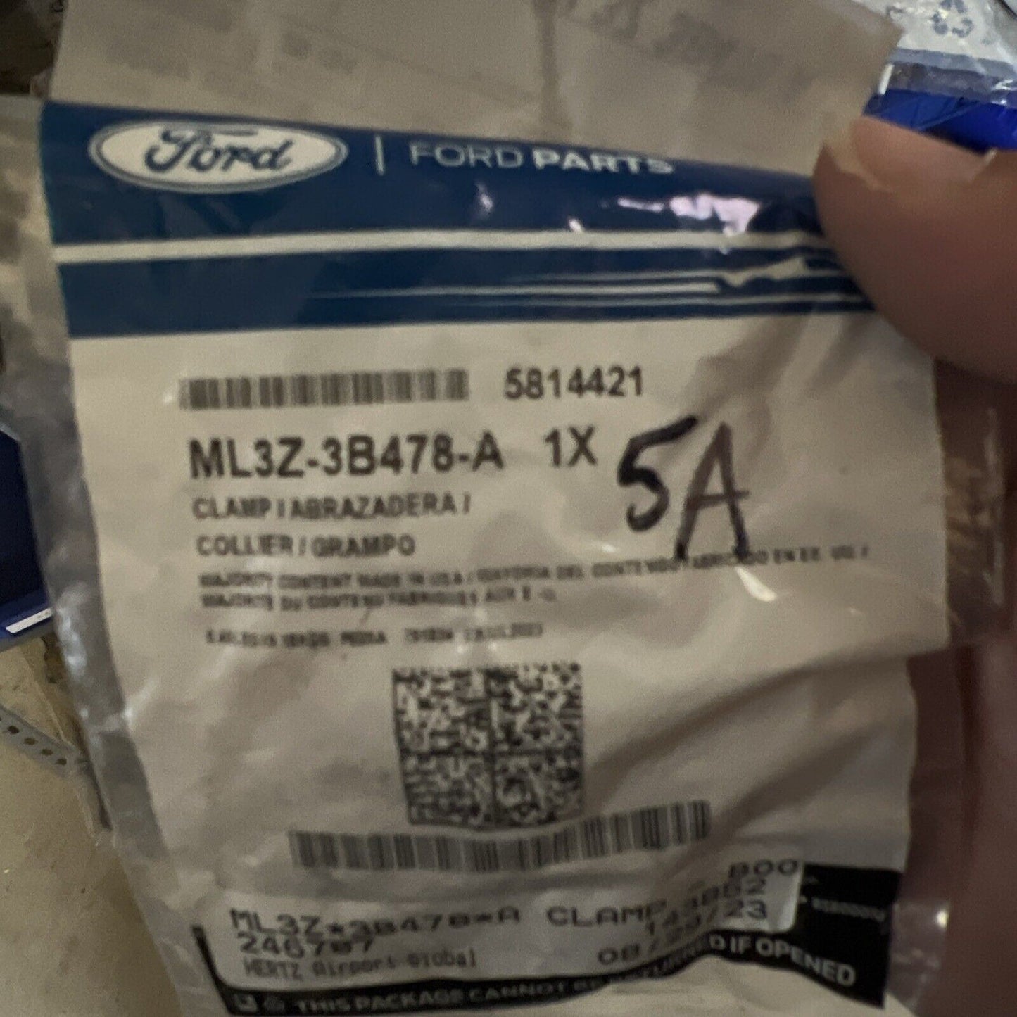 New OEM Genuine Ford Expedition 2021-2023 Boot Kit Clamp JL3Z17B968AB