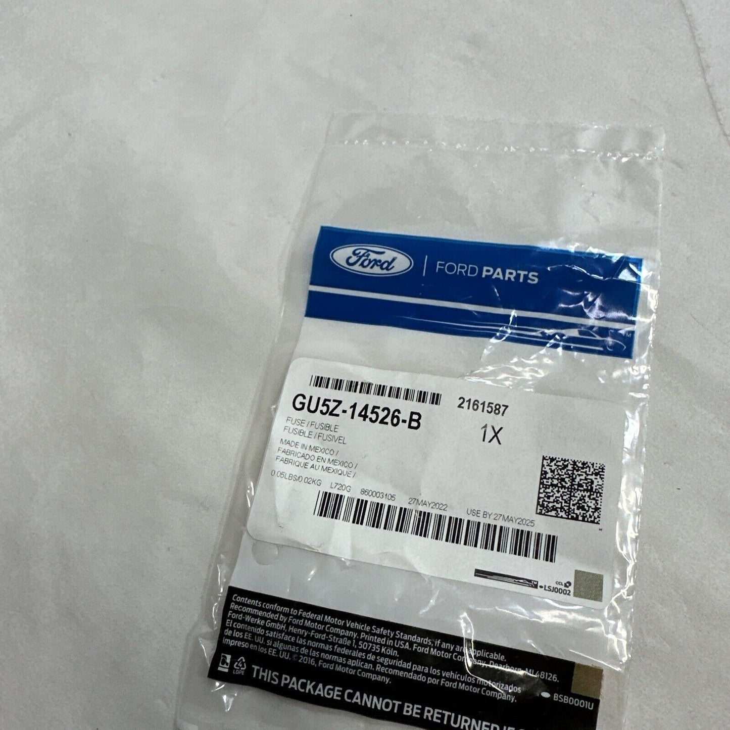 New OEM Genuine Ford Bronco Navigator 2018-2023 Multi Purpose Fuse GU5Z14526B