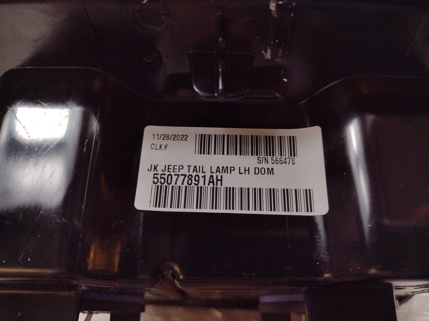 Genuine OEM Mopar Jeep Wrangler Lamp Assembly 2007-2018 55077891AH