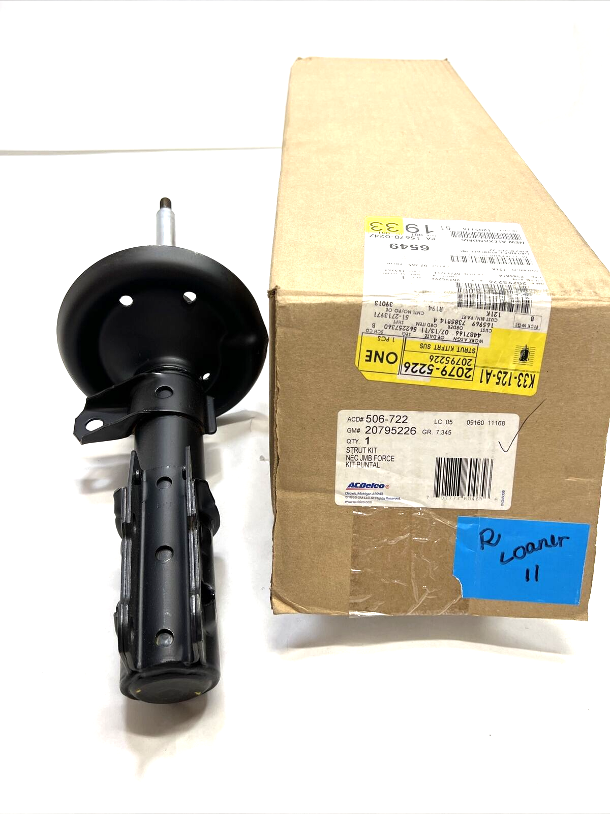 New OEM ACDelco Shock Absorber Strut Assembly Front Passenger Right Side 506-722