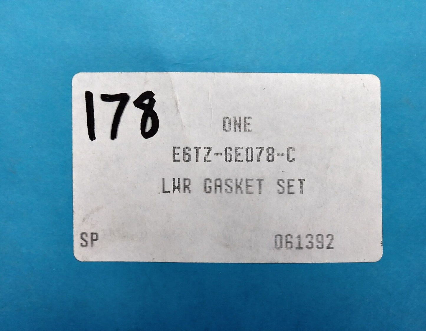 New OEM Ford Ranger Lower Engine Gasket Set 2.3L 1986-1988 E6TZ-6E078-C