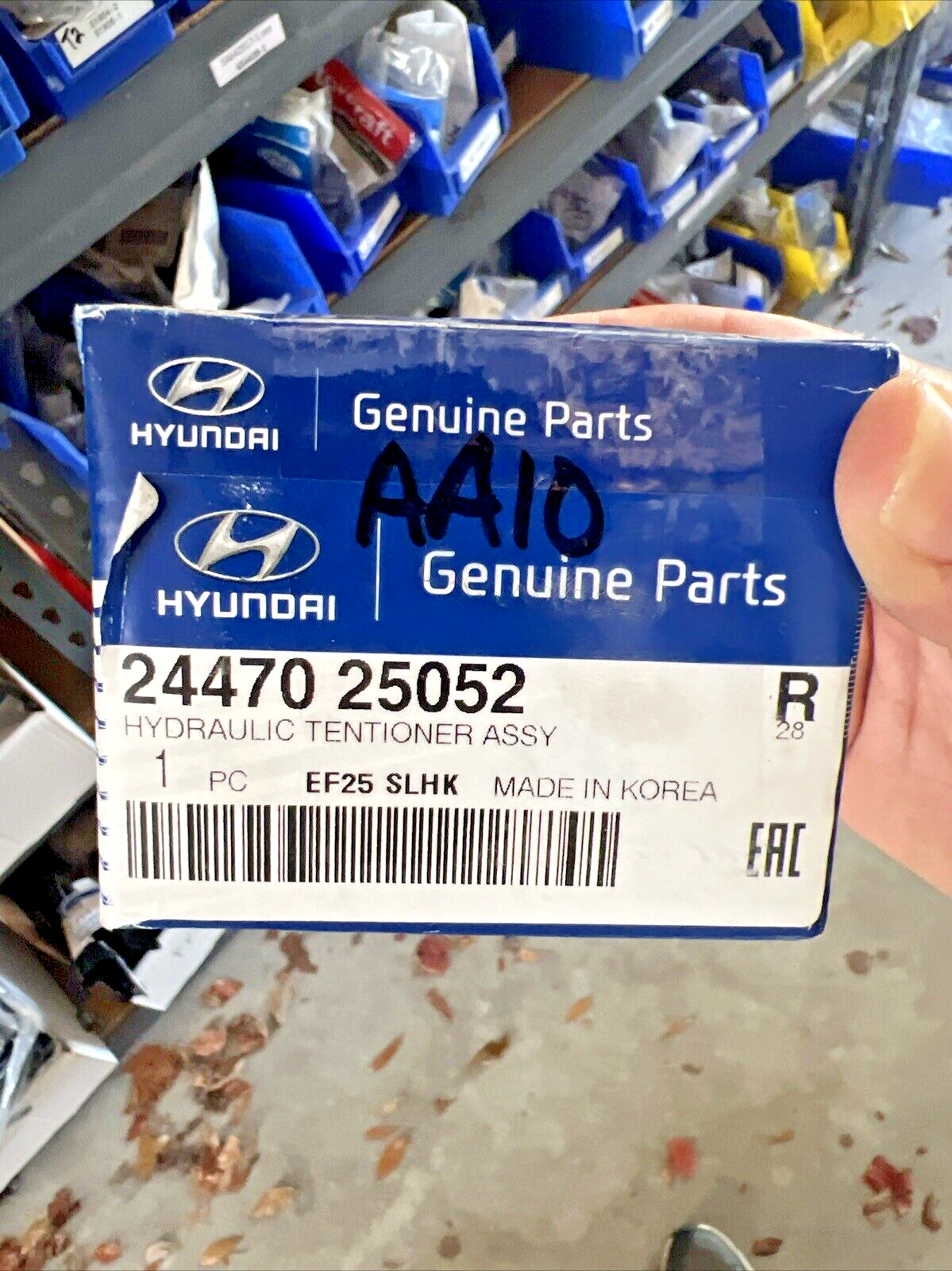 Genuine OEM Hyundai Engine Oil Pump Chain Hydraulic Tensioner 08-15 2447025052