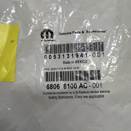 New OEM Genuine Mopar Charger 11-17 Wiring Battery Negative Cable 68066100AC