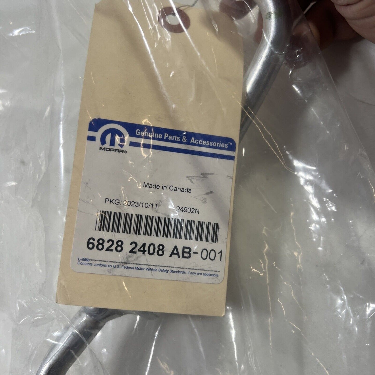 Genuine OEM Mopar Gladiator Auto Trans Oil Cooler Hose Assembly 18-23 68282408AB