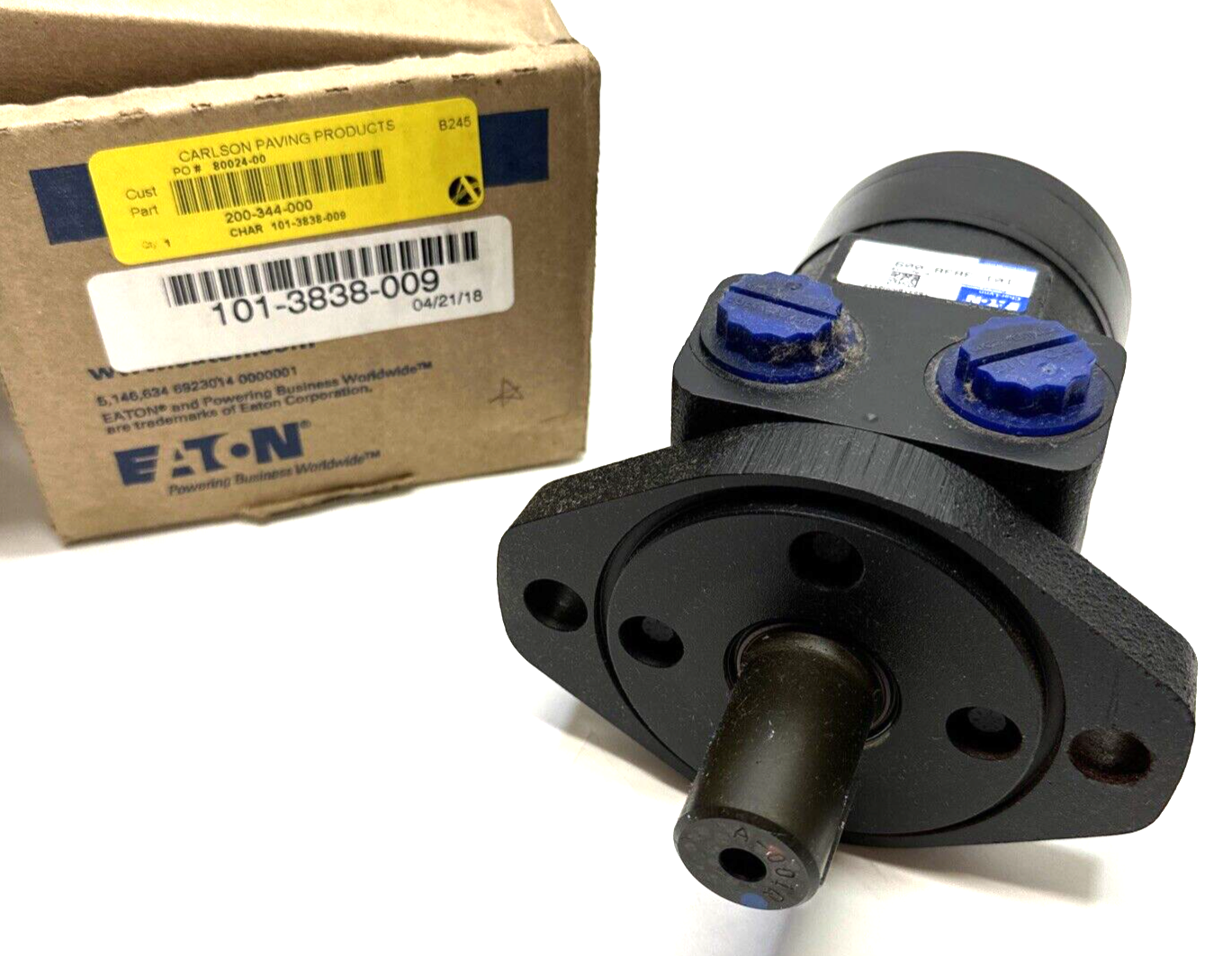 New Hydraulic Motor Danfoss Char-Lynn H Series Spool Geroler 101-3838-009