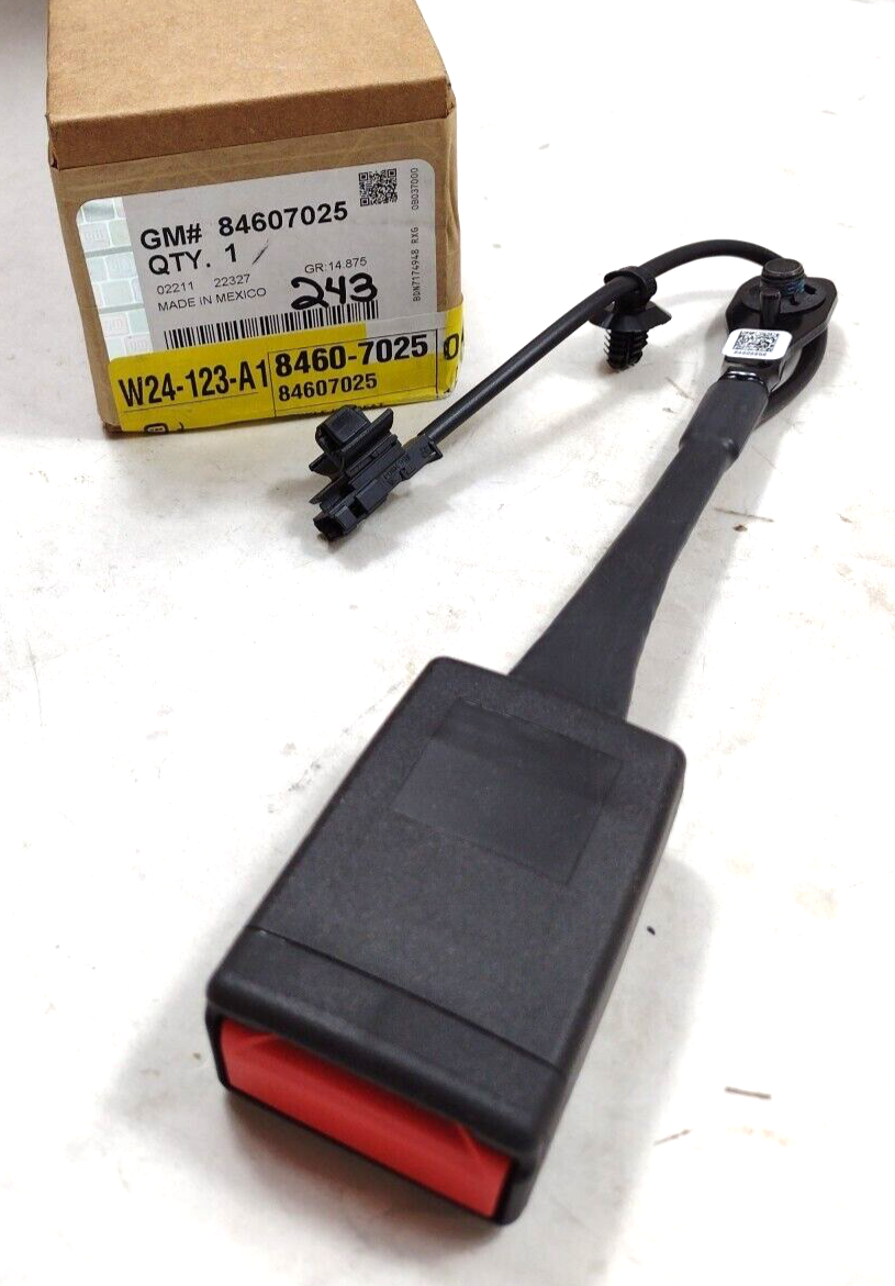 Genuine OEM GM Chevrolet Equinox Seat Belt Receptacle 2018-2024 84607025