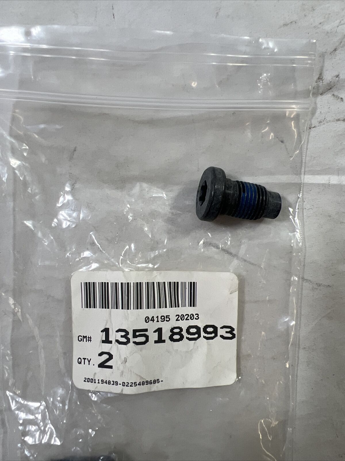 Genuine OEM GM CT6 Front Seat Bolt 20116-2020 13518993