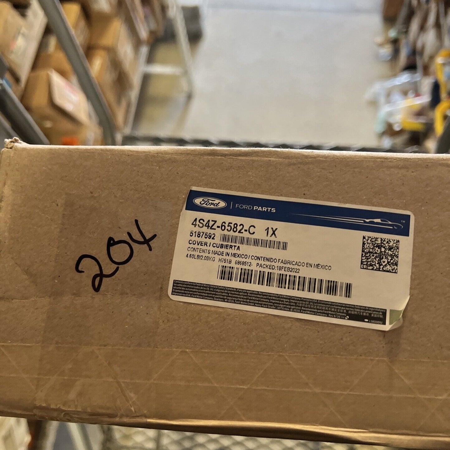 New OEM Genuine Ford Transit Connect 05-13 Engine Valve Cover Assembly 4S4Z6582C